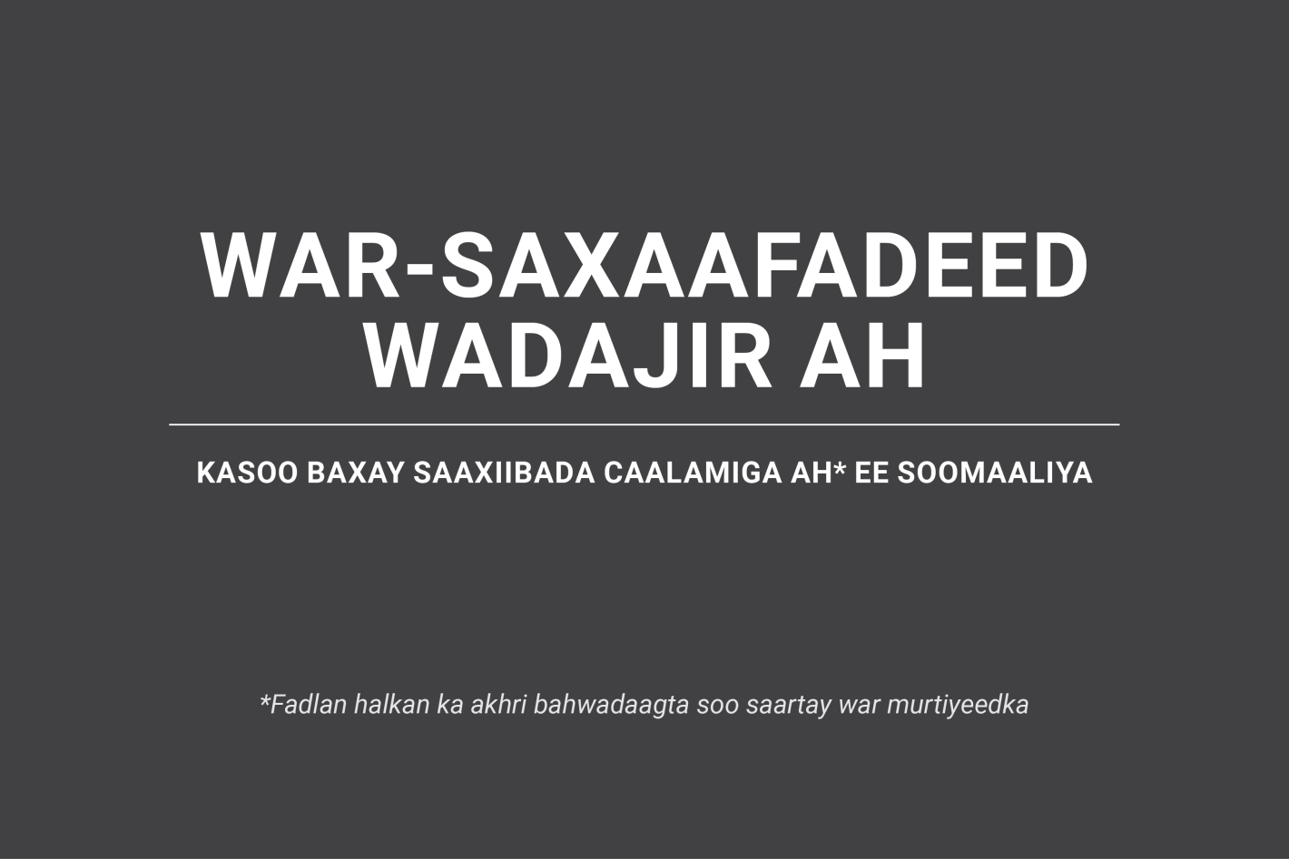 Joint press statement somali cover