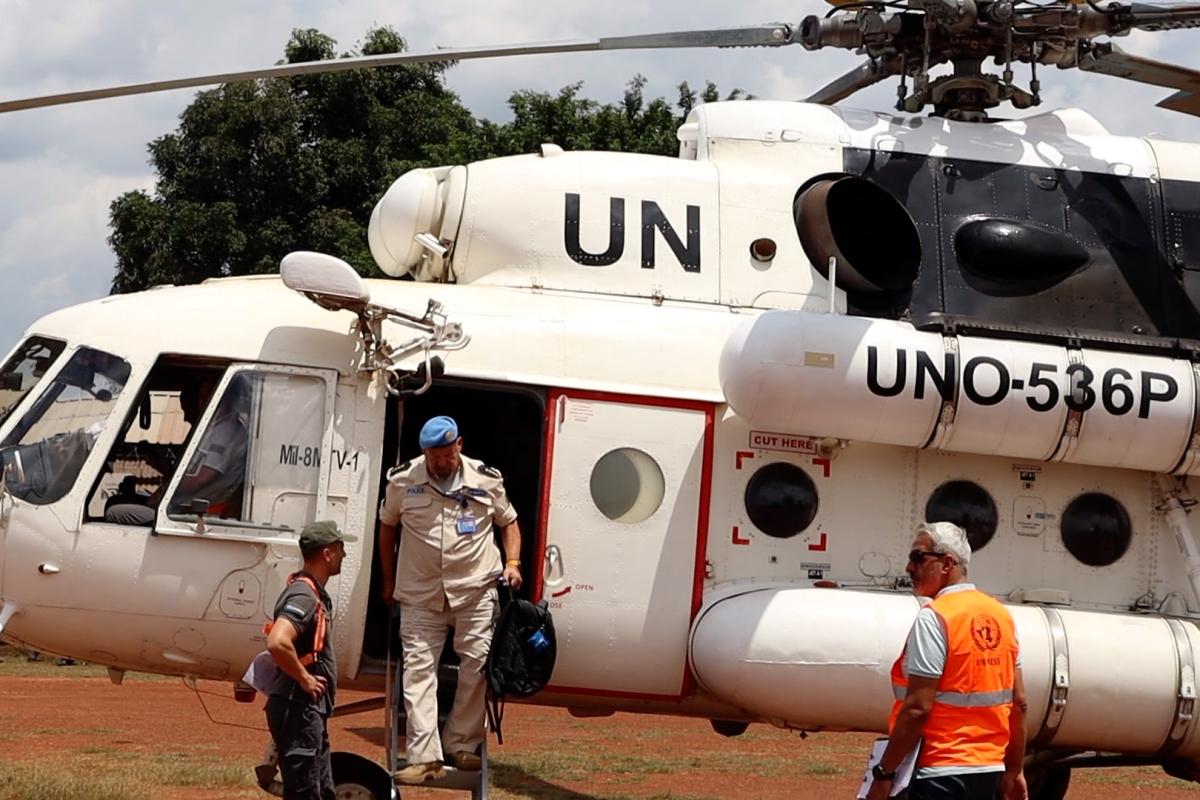 UN Peacekeeping UNMISS South Sudan Western Equatoria Police Commissioner